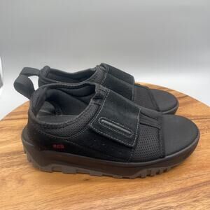 Vintage 90s Nike ACG Waterproof Sports Hiking Sandals Hook-Loop Black Womens 8